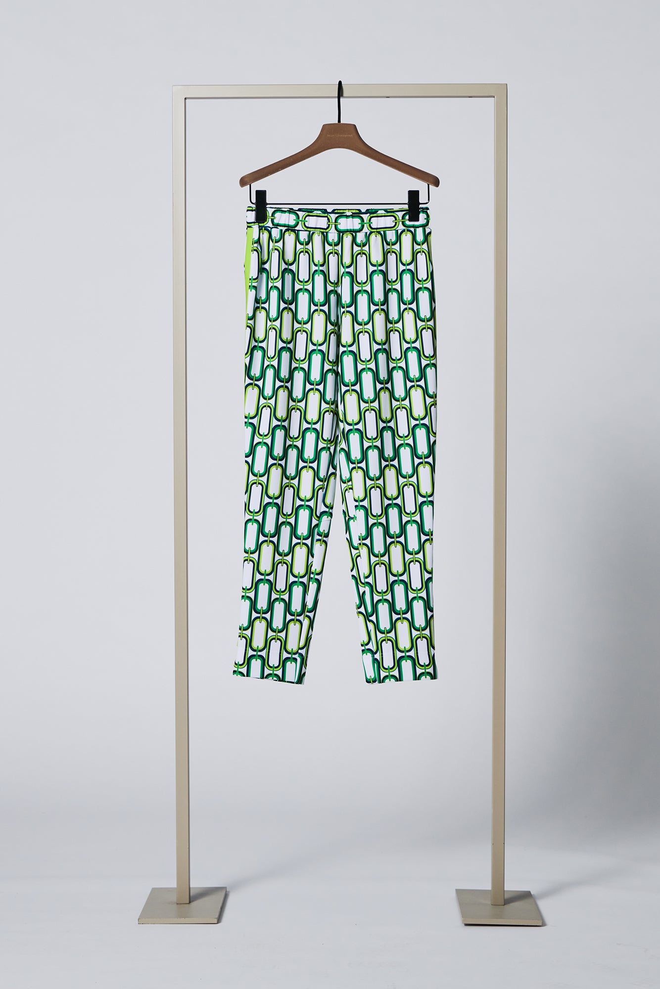 Herzen's Angelegenheit fließende Hose mit Kettenprint