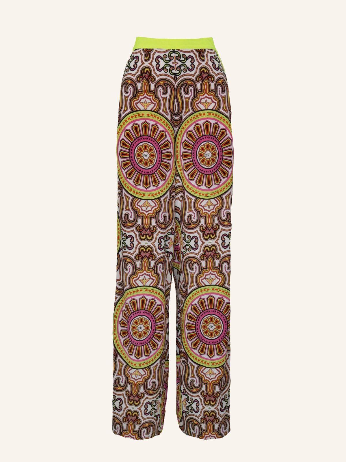 Be Mystique Seidenhose Tulum Print