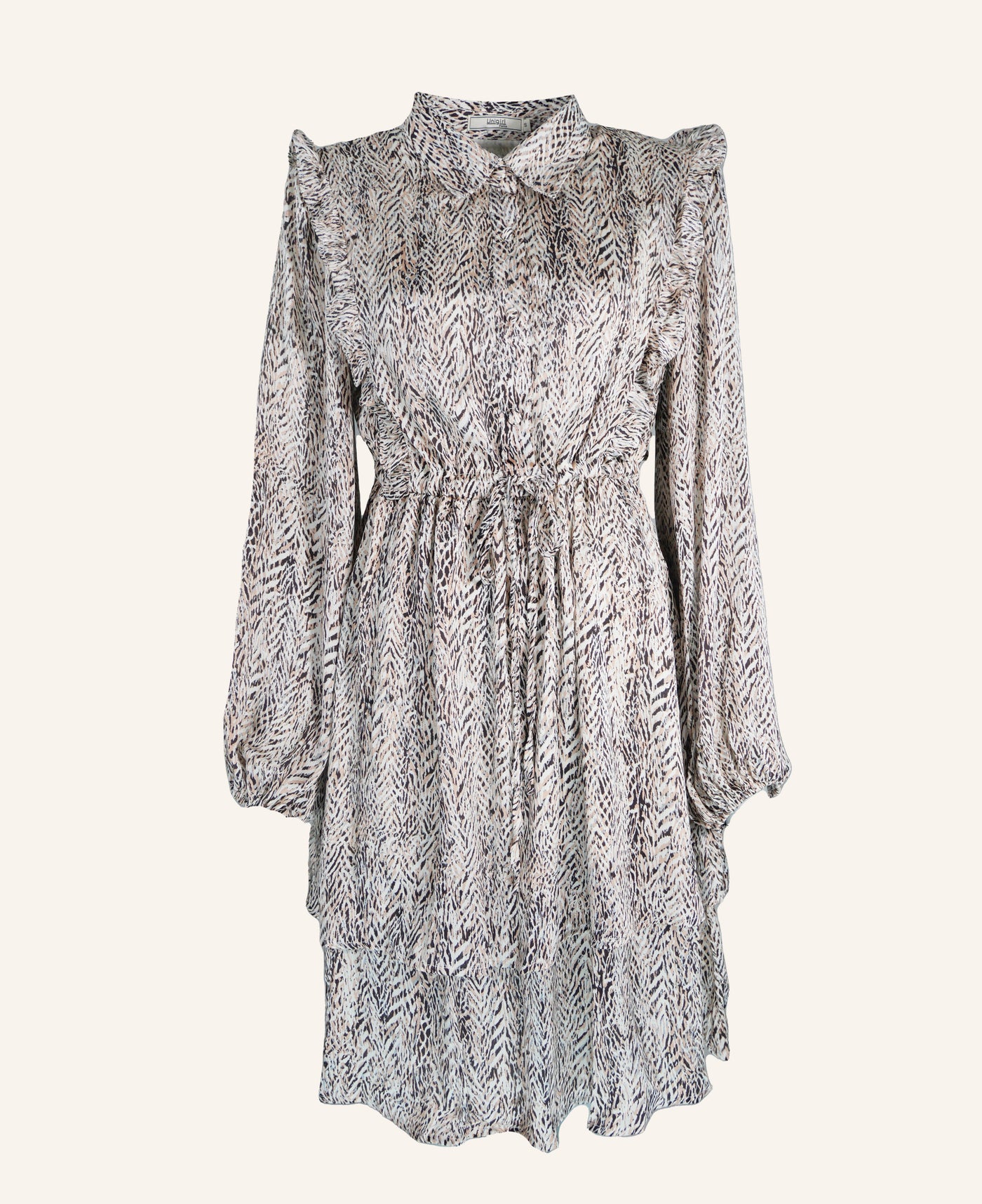 Minikleid Zebra Rosa