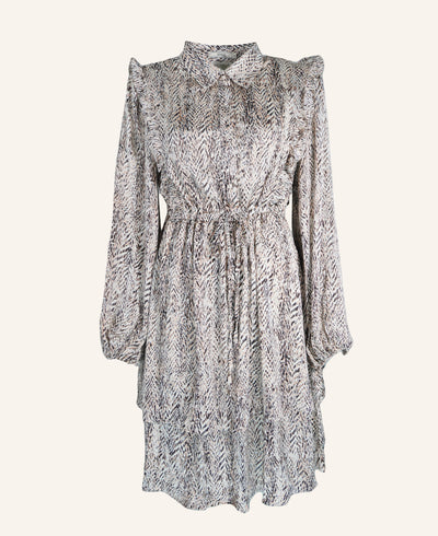 Minikleid Zebra Rosa