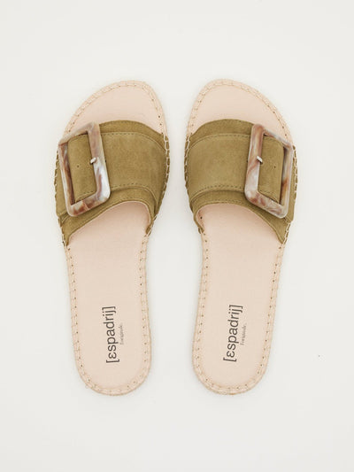 Espadrij Sandale Belfort Olive