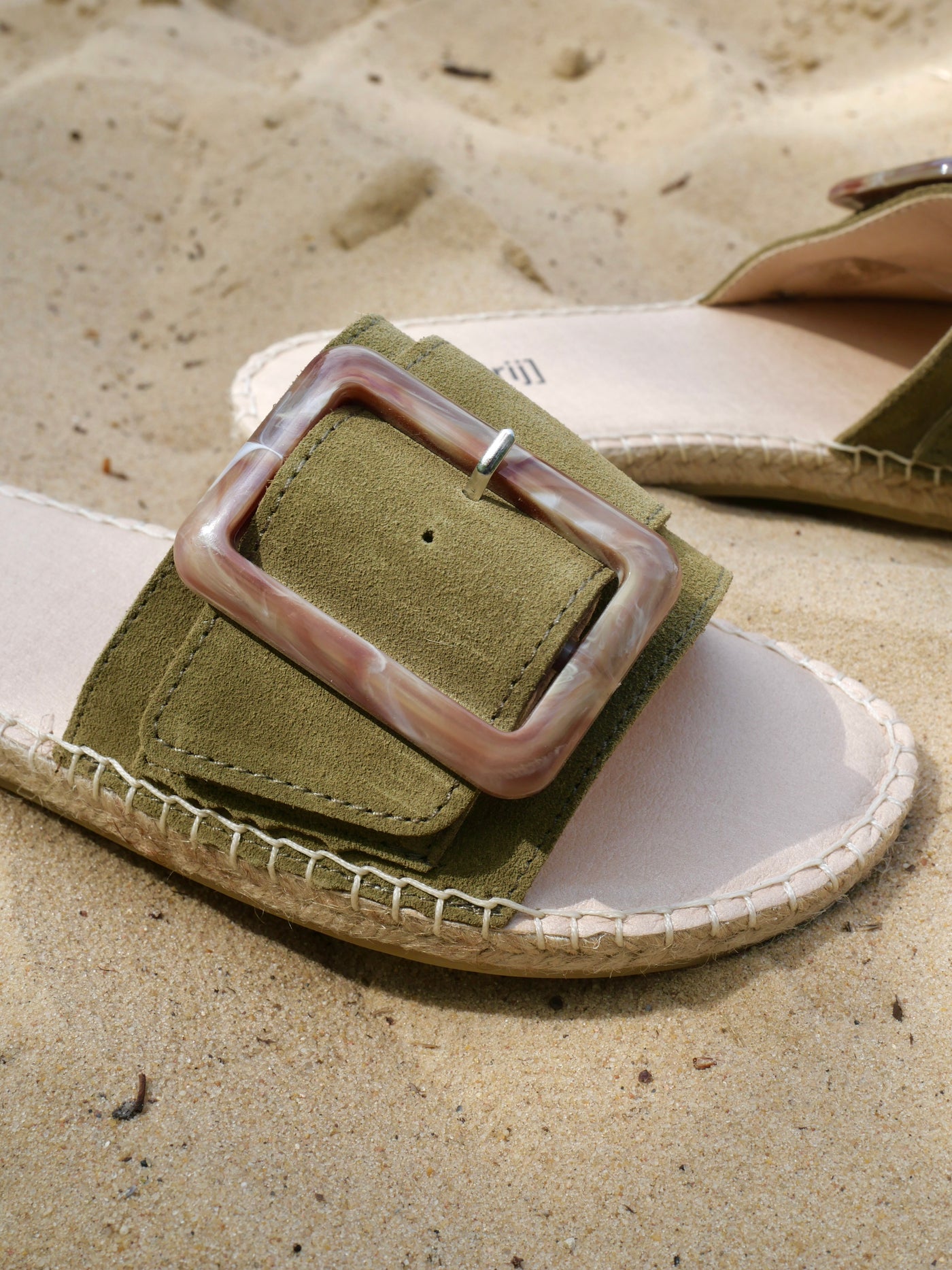Espadrij Sandale Belfort Olive