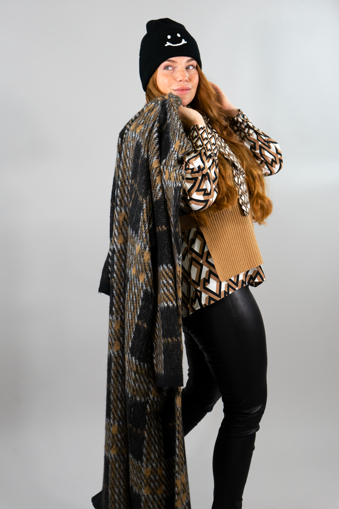Herzen's Angelegenheit Pullunder camel