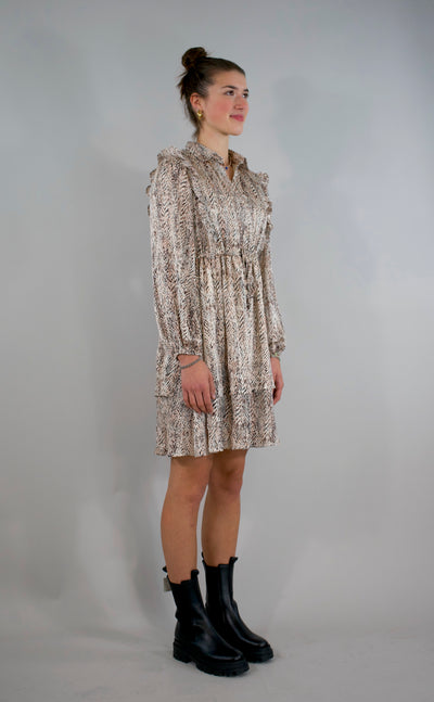 Minikleid Zebra Rosa