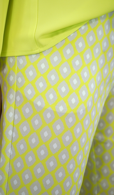 Sem per Lei Marlenehose mit Muster