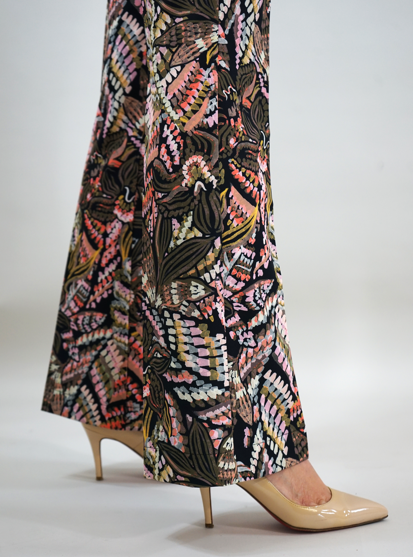 Sem Per Lei Hose mit floralem Muster