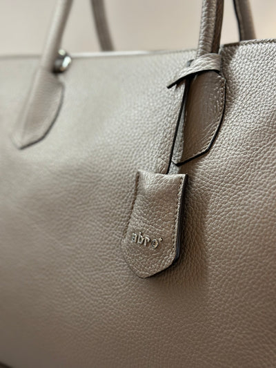 Abro Business Shopper BUSY large taupe zinc/nickel