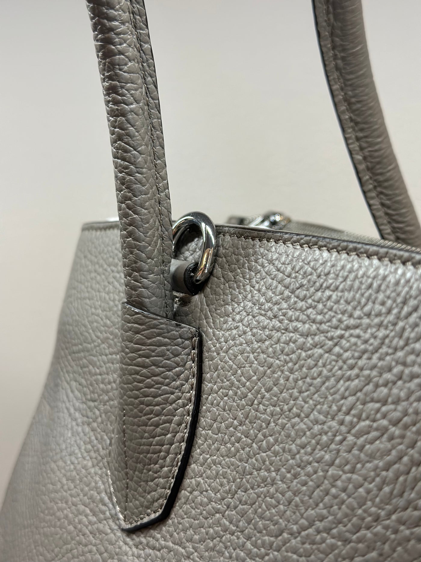 Abro Business Shopper BUSY large taupe zinc/nickel