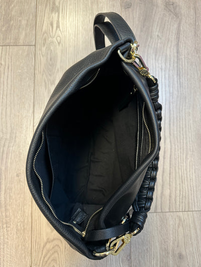 Abro Beutel KAIA black/gold