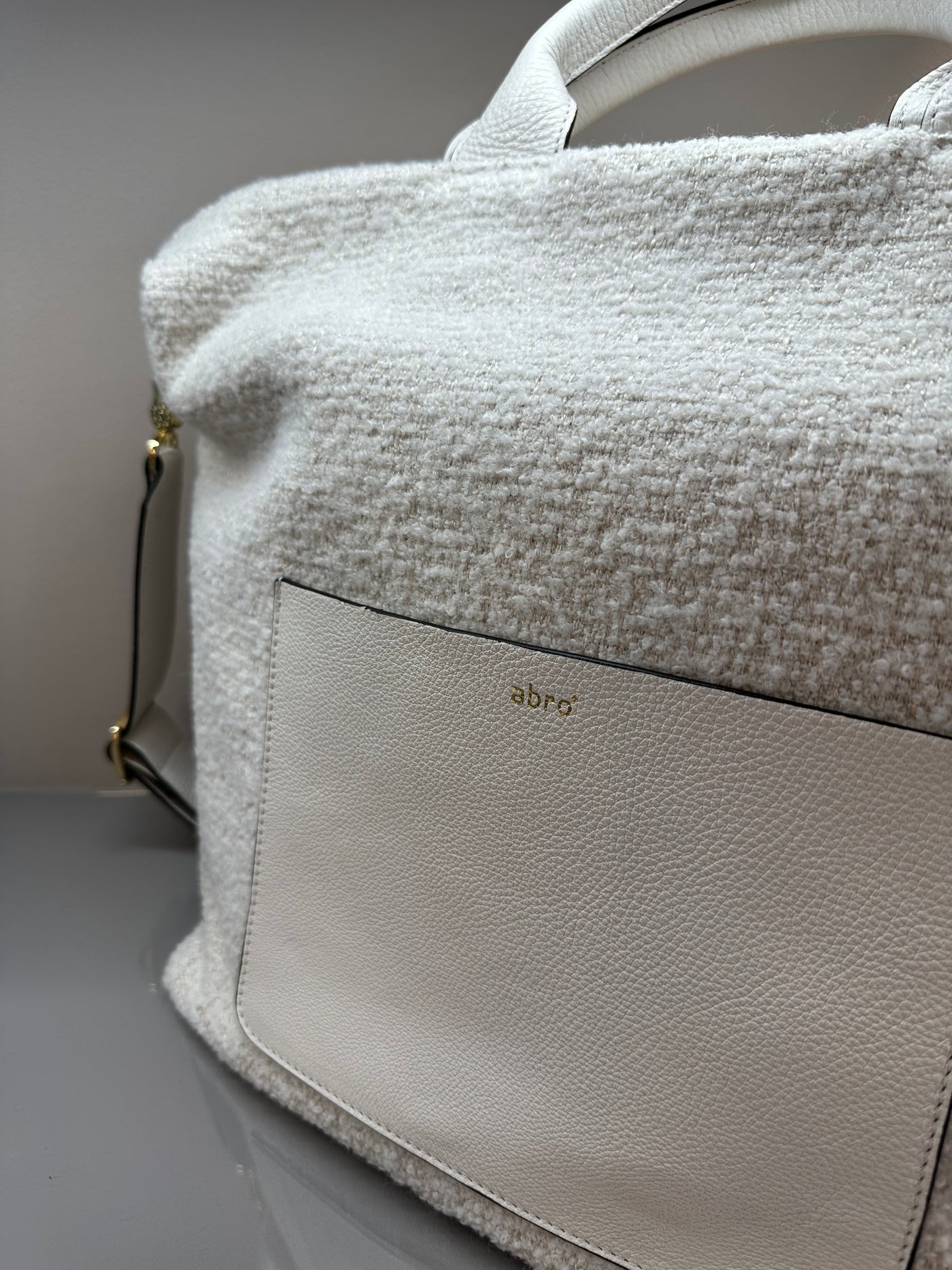 Abro Tasche RAQUEL big Boucle ivory