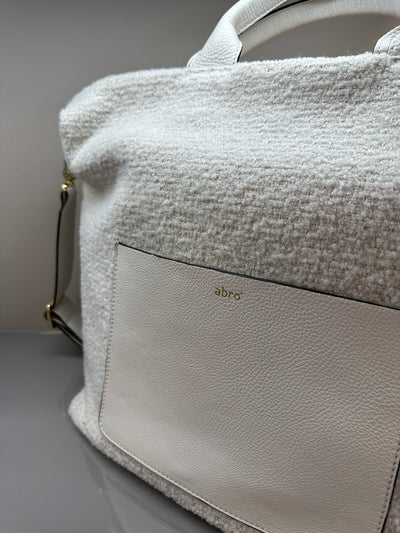 Abro Tasche RAQUEL big Boucle ivory