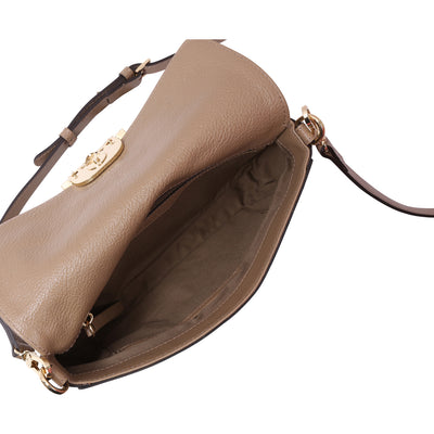 Abro Crossbody-Tasche TEMI Coconut/Gold