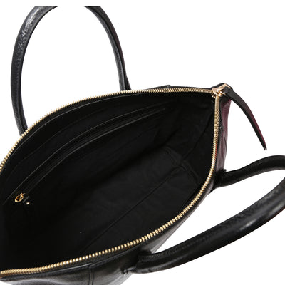 Abro Tasche IVY Medium Schwarz/Gold