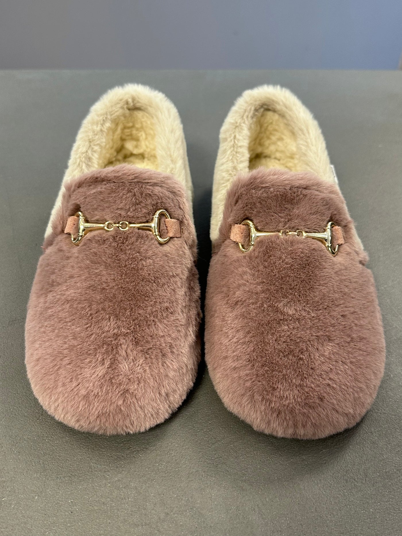Espadrij Hausschuhe Ballerine Cozy poudre/sable