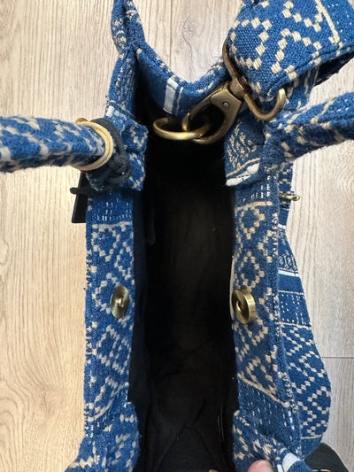 Anokhi Tasche Book Tote Small royal blue